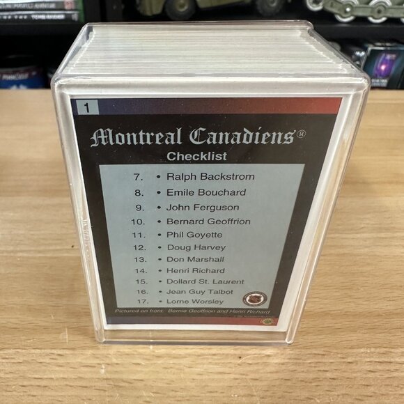 1991-92 Ultimate - Original 6 Hockey Set (1-100) - Picture 2 of 2